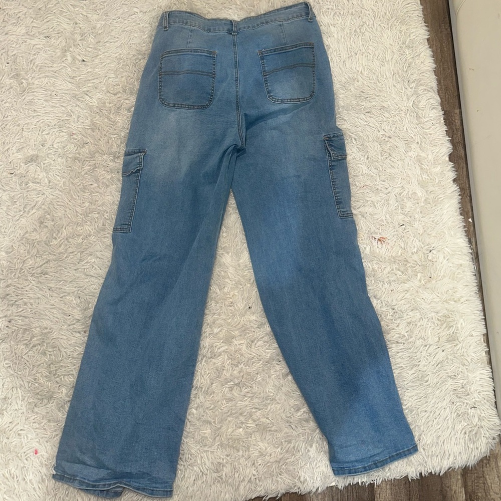 bebe Light Blue Denim Jeans